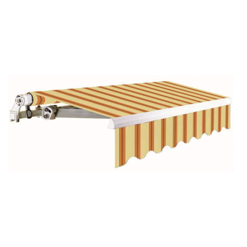 Tenda da Sole a Bracci con Barra/Quadra 3X2 MT Beige/Giallo Verdelook Tenda da Sole a Bracci con Barra/Quadra 3X2 MT Beige/Giallo Verdelook
